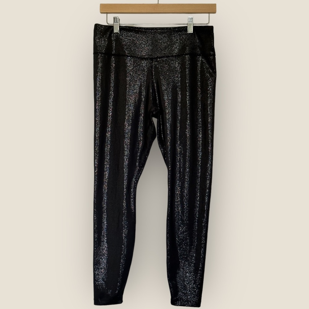 Nike Dri-FIT Black Sparkle Leggings (L)